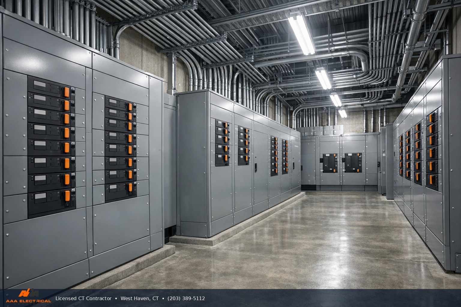 Commercial electrical panel and NEC code requirements
