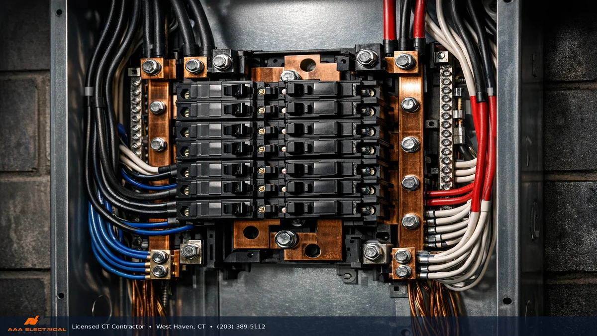 Commercial electrical panel upgrade warning signs