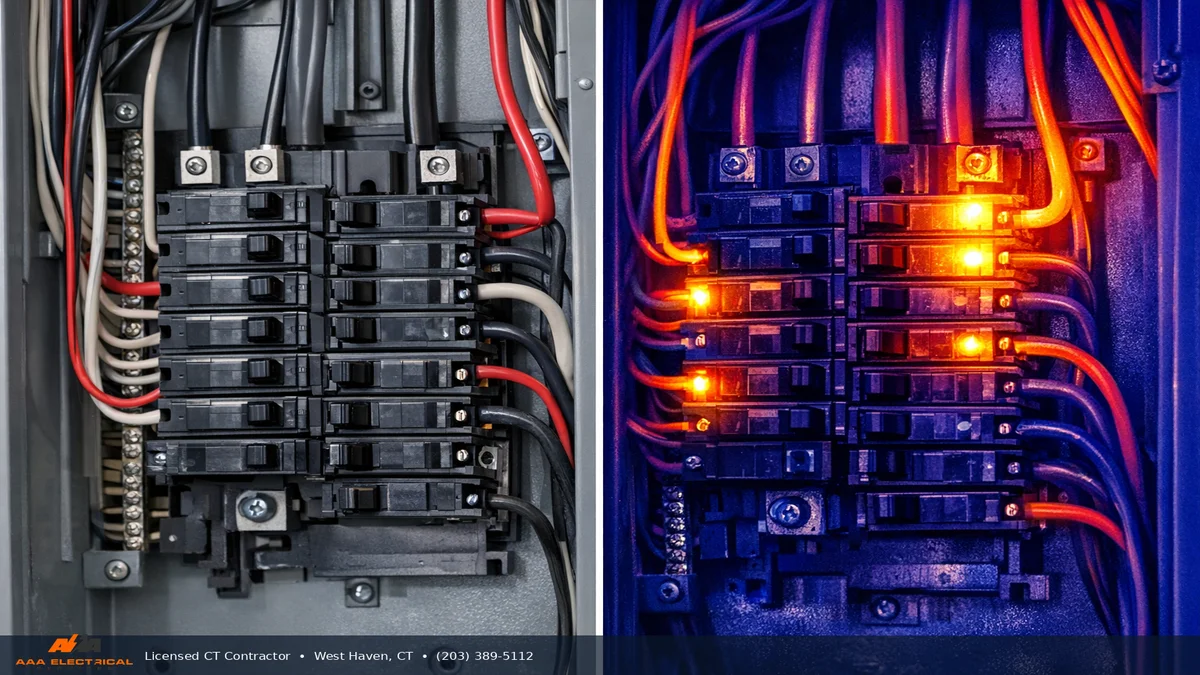 Infrared vs visual inspection