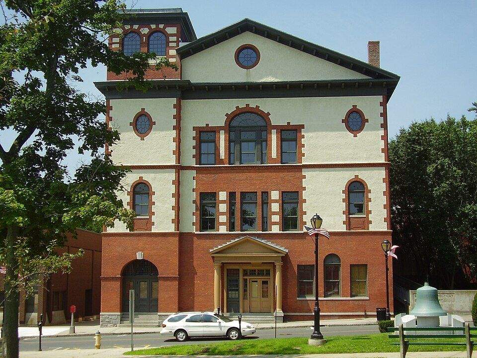 Derby City Hall, a historic Victorian-era municipal building with ornate architecture