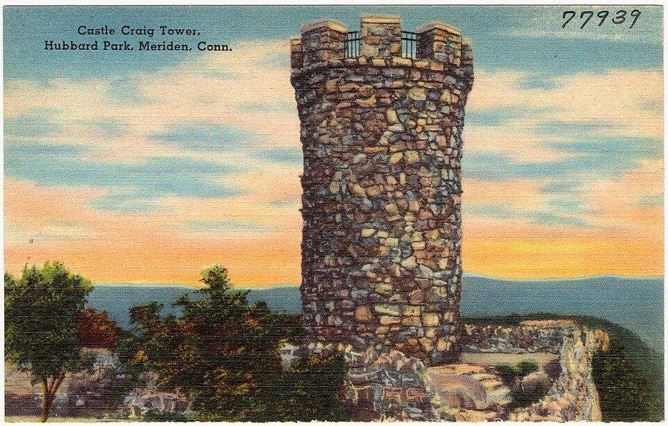 Castle Craig Tower at Hubbard Park — Meriden