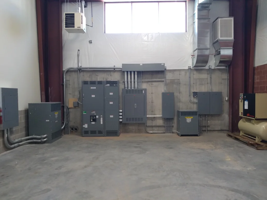 Commercial electrical room — AAA Electrical Services